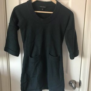 Banana Republic Small 3/4 Sleeve Merino Wool dress